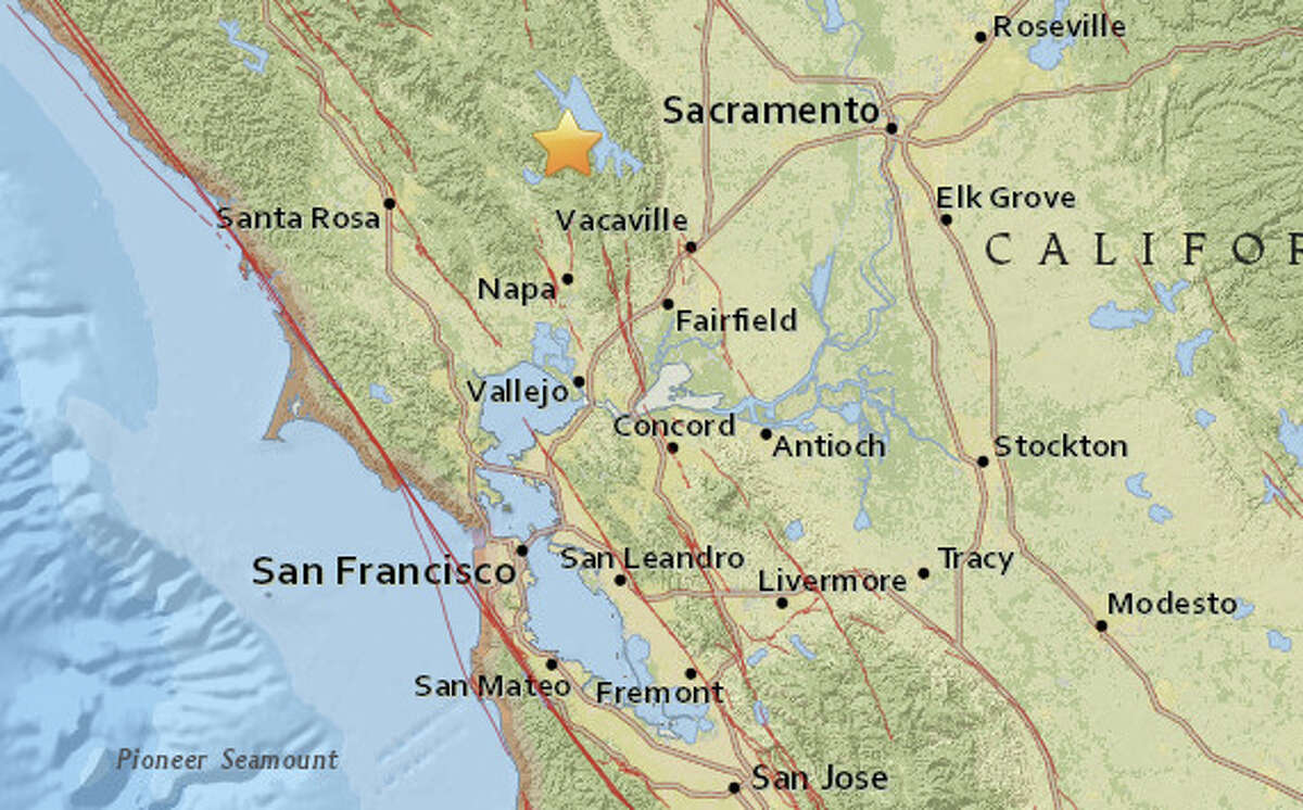 Two magnitude3.2 earthquakes shake Napa County early Monday morning