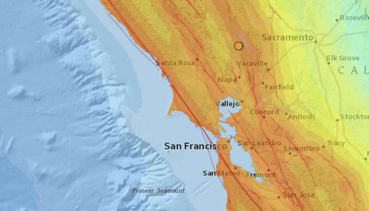 Two magnitude 3.2 earthquakes struck near Angwin in Napa County on Monday morning, February 6, 2017 at 6:02 and 6:08 AM.
