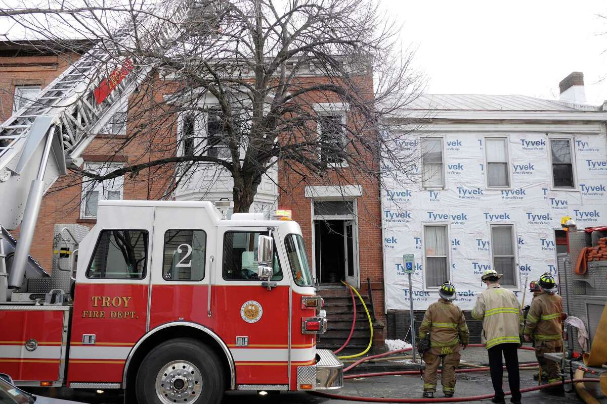 Fire damages Third Street home in Troy