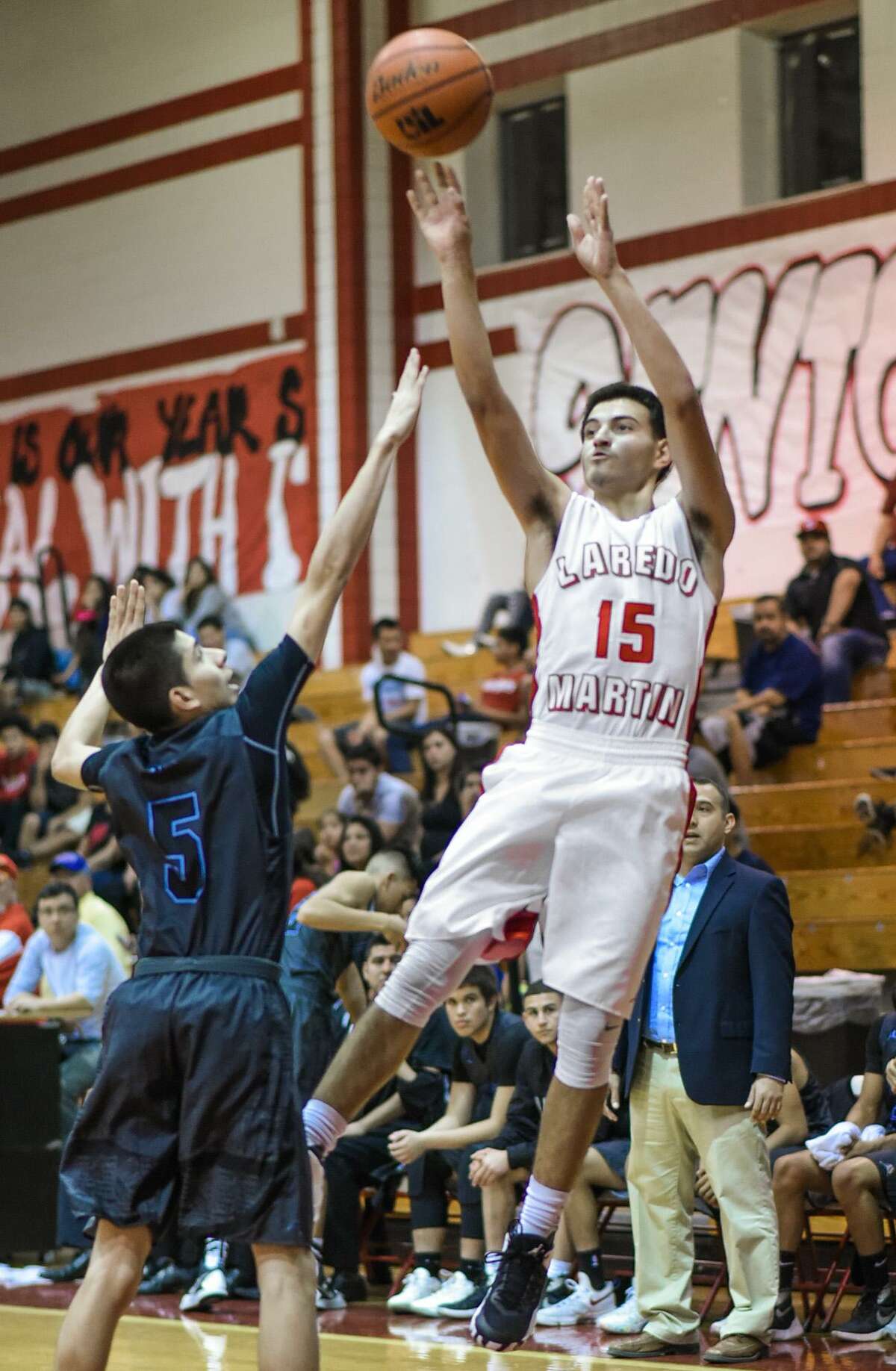 Martin’s Jaime Garcia and the Tigers beat CC Miller 60-44 on Saturday to win an area championship.