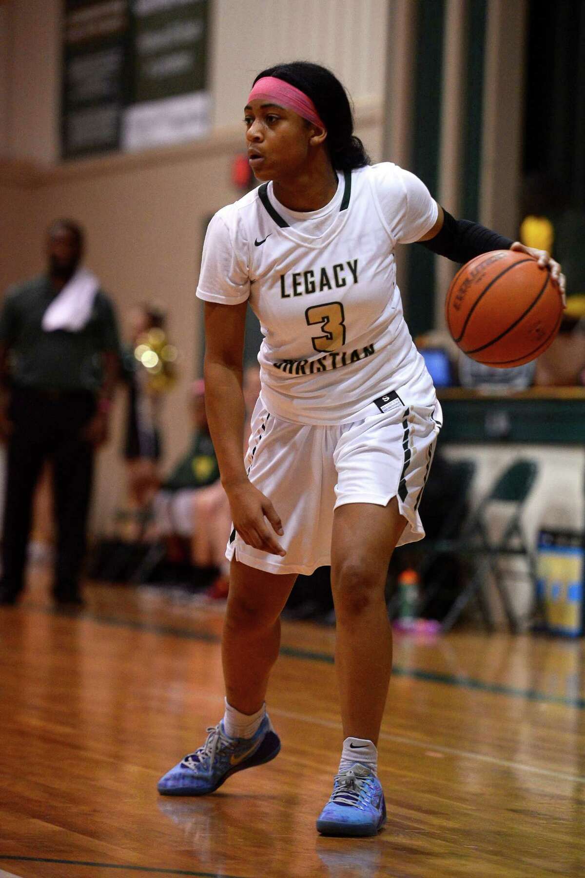 Alexis Morris Leads Legacy Girls Basketball To 4th Straight District Title 