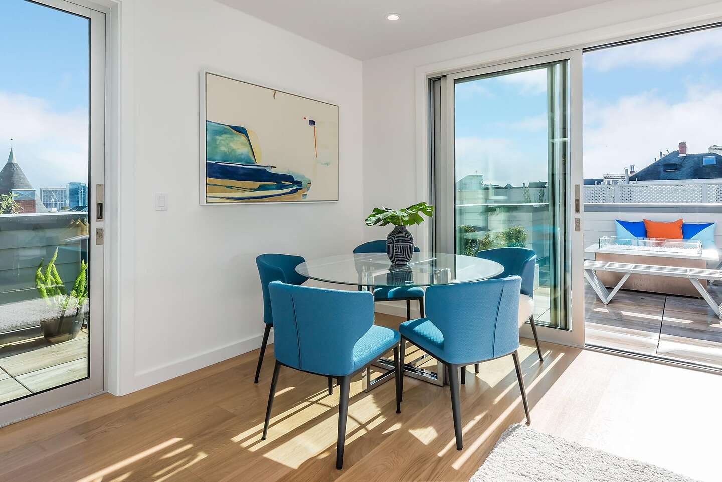Image showcasing Luxury NoPa penthouse boasts expansive terrace