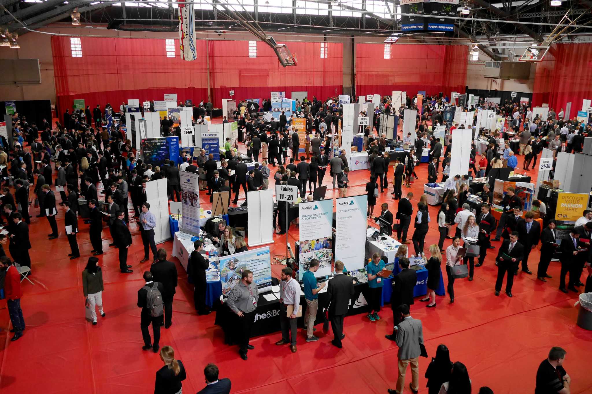 Photos RPI career fair