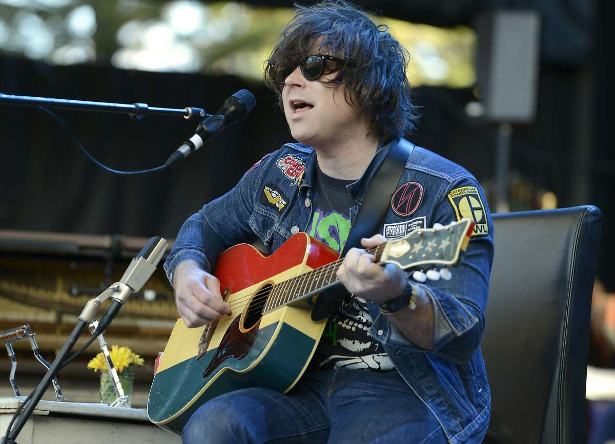 MOUNTAIN VIEW, CA - OCTOBER 25: Ryan Adams performs during the 29th Annual Bridge School Benefit at Shoreline Amphitheatre on October 25, 2015 in Mountain View, California. (Photo by Tim Mosenfelder/Getty Images)