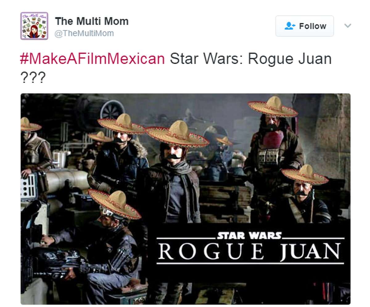 @TheMultiMom: #MakeAFilmMexican Star Wars: Rogue Juan ???