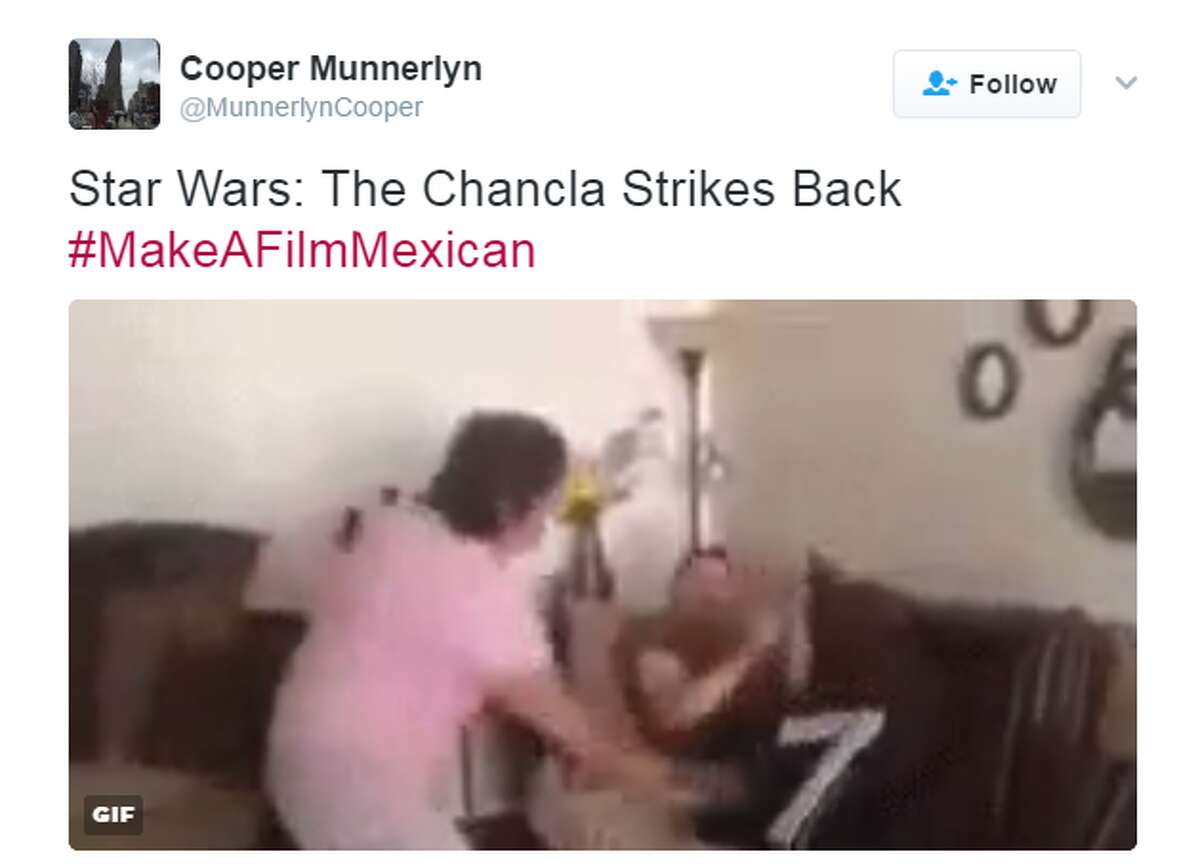 @MunnerlynCooper: Star Wars: The Chancla Strikes Back #MakeAFilmMexican