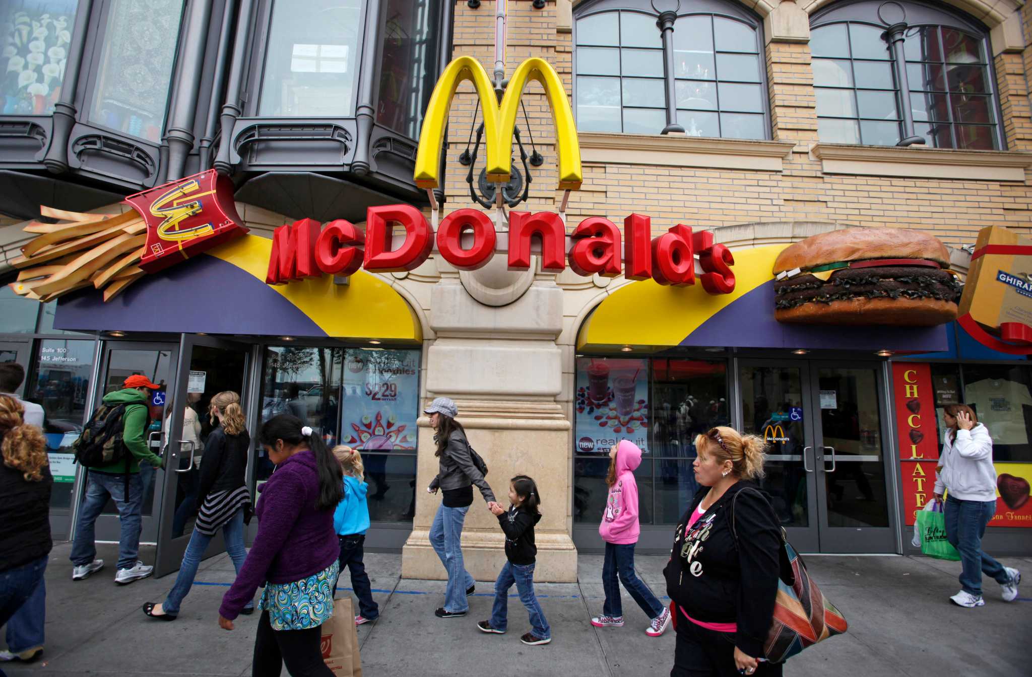 McDonald's testing crab sandwich in San Francisco area