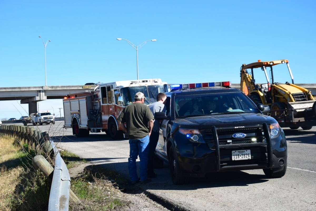 Police responded to the rollover involving a Jeep SUV and an 18-wheeler around 2:20 p.m. on Thursday, Feb. 9, 2017, in the 2900 block of Northeast Loop 410.