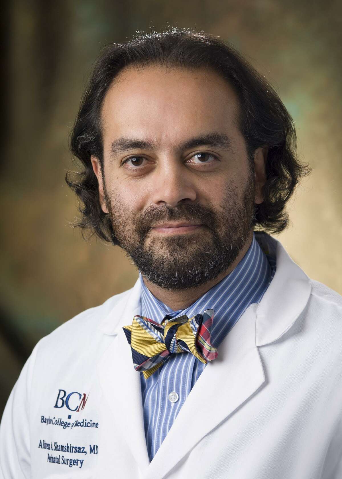 Dr. Alireza Shamshirsaz, an Iranian-born professor of obstetrics and gynecology at Baylor College of Medicine, is part of the Texas Children?’s Fetal Center, one of only a handful of centers in the world capable of performing complicated open fetal surgeries.