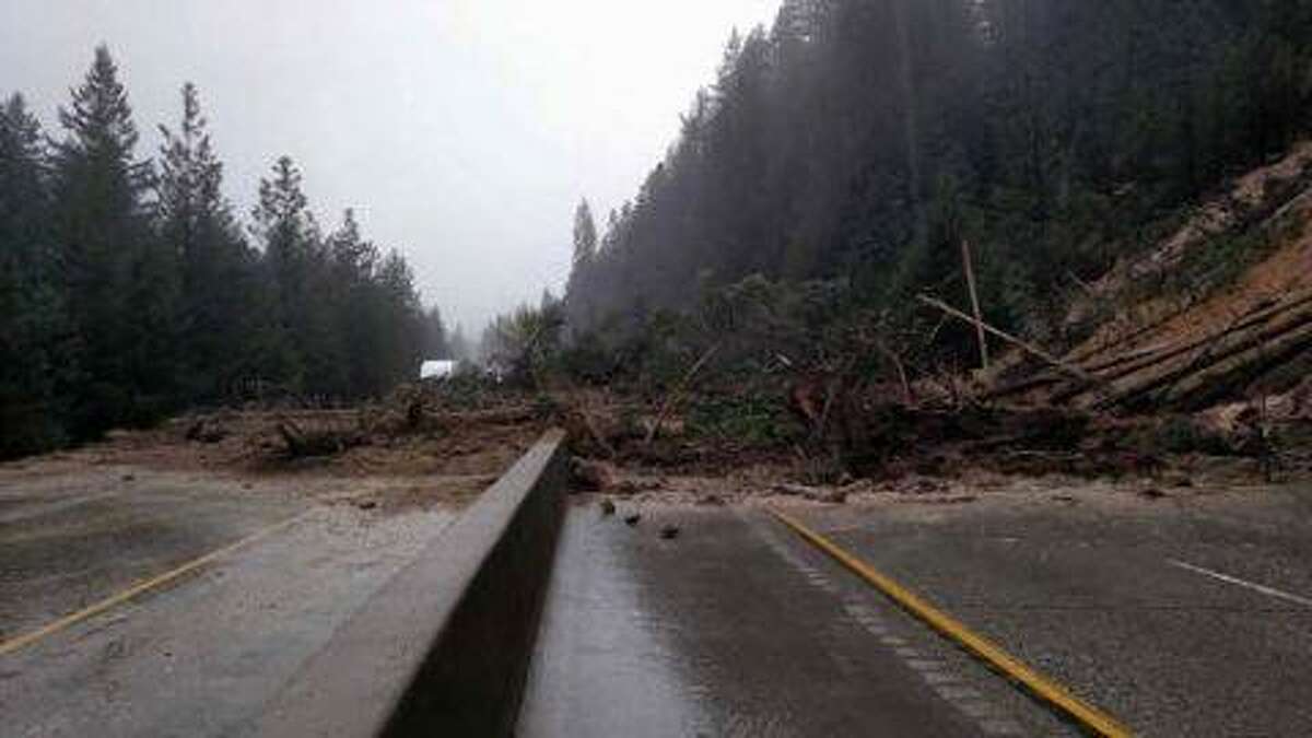 A mudslide closed a section of Interstate 80 in Truckee Friday, officials said.