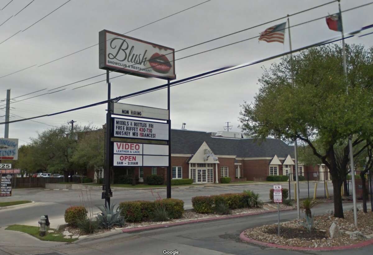 Blush: 2525 N.E. Loop 410 Date: 02/25/2019 Score 73 Highlights: Inspector instructed the establishment to clean the ice machine, to stop storing items in the hand sink, to provide soap at sinks, clean the soda guns and holsters, to cover/protect condiments at the bar, clean accumulated debris and grease from equipment, clean the kitchen floors, and to ensure professional pest control treatments included roaches, gnats, flies.