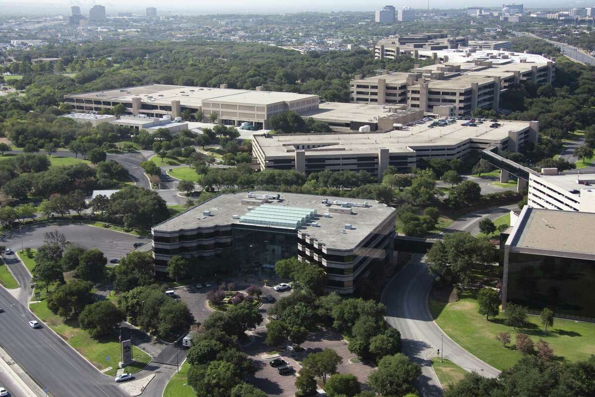 USAA home office aerial taken in 2009 in San Antonio.