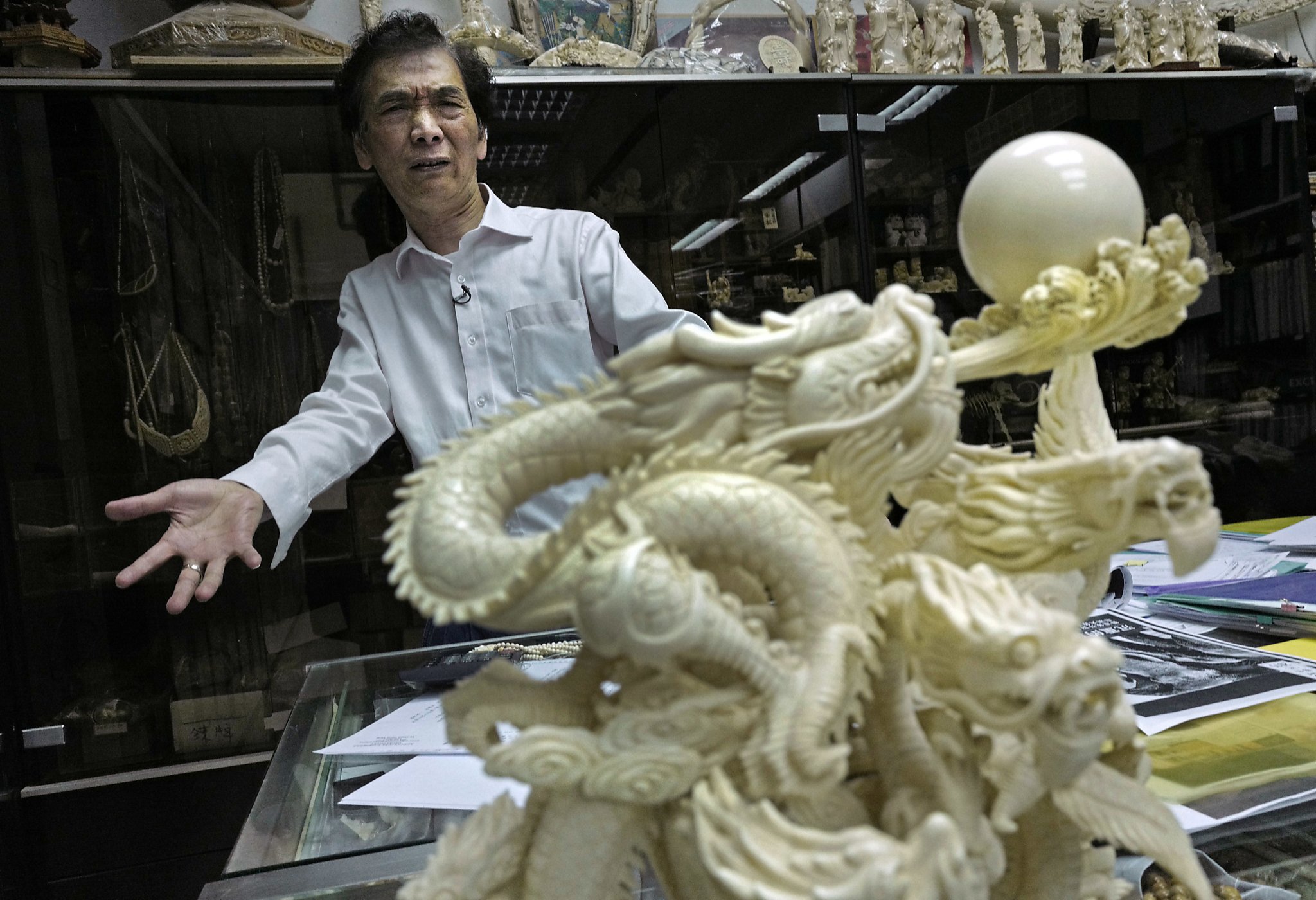 Uncertain future for ivory trade in Hong Kong