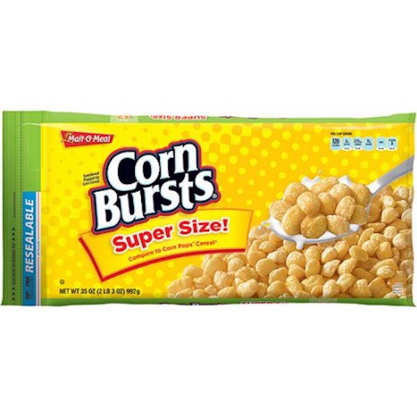 Sugary breakfast cereals