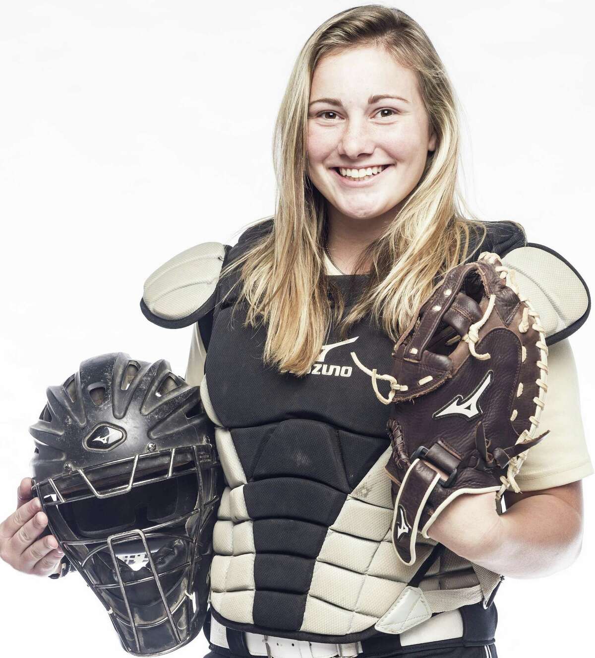 Seguin catcher Whitney Wendel poses for the 2016 Express-News All-Area Softball Super Team.