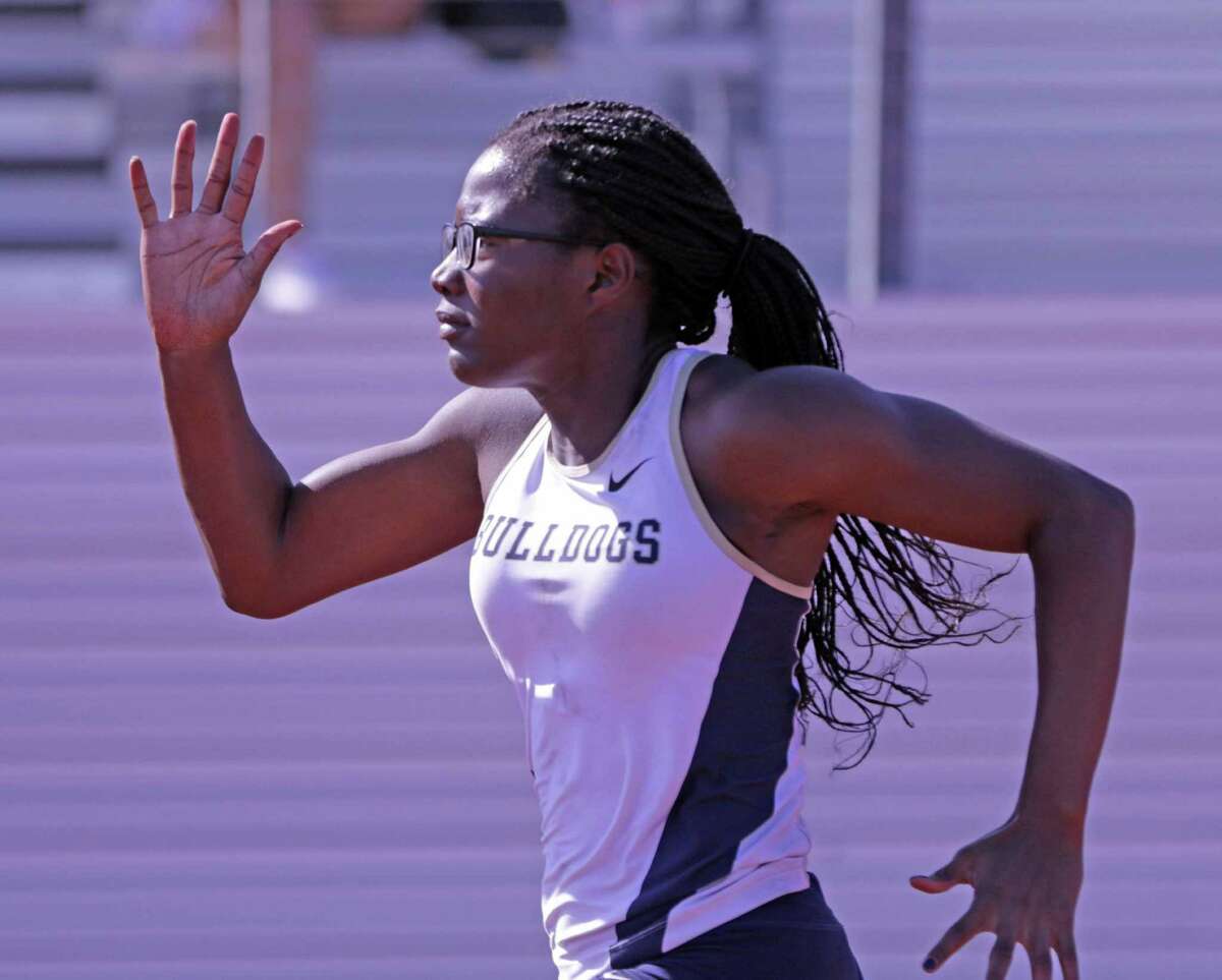 Alexander's Cynthia Emeremnu won the 100-meter dash, the 200-meter dash and the triple jump at the LISD Invitational.