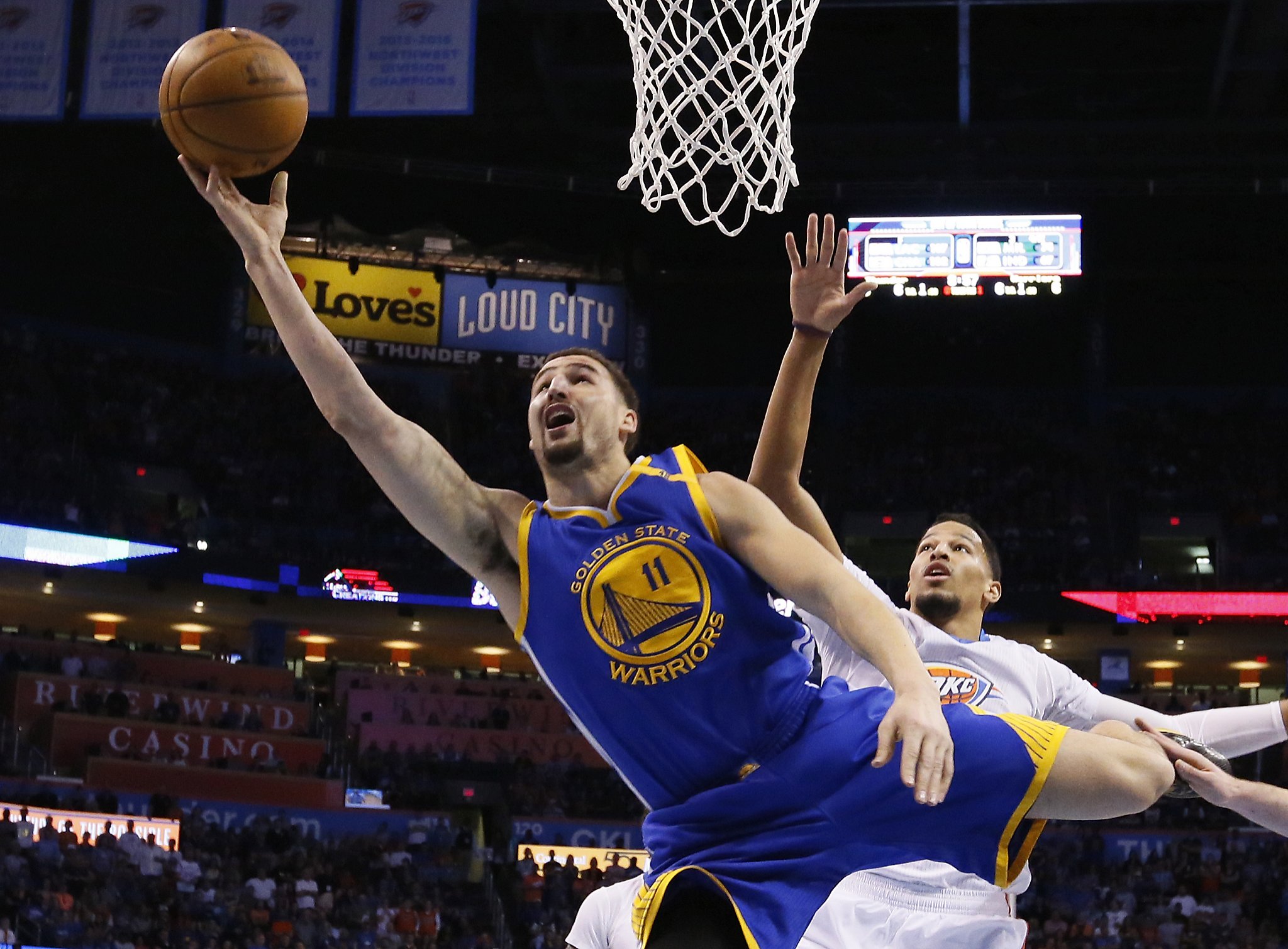 Klay Thompson Tops 20 Points For 7th Straight Game   RawImage 