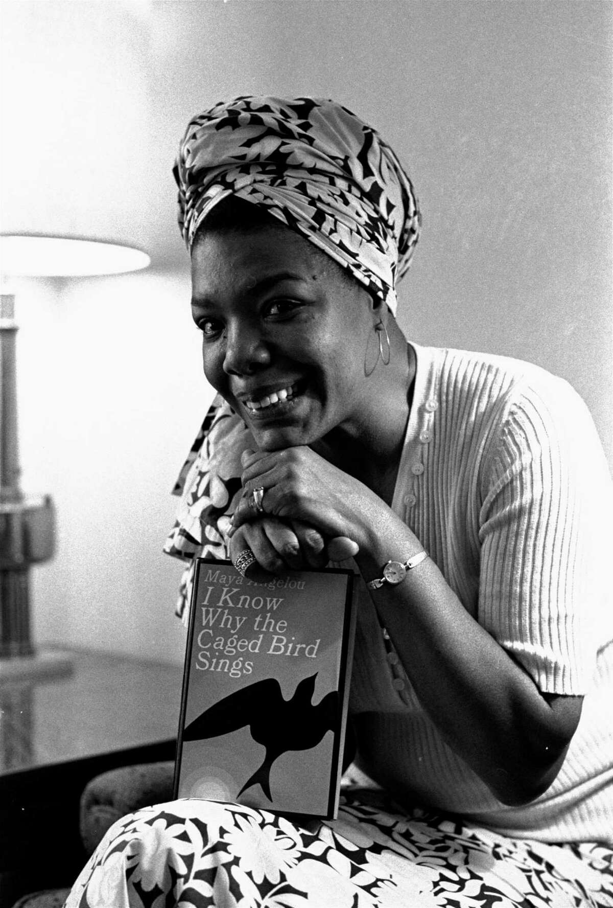 Angelou gained international fame with her seminal autobiography “I Know Why the Caged Bird Sings.”