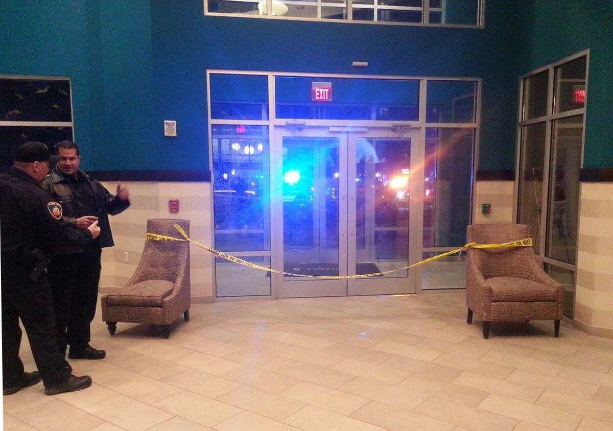 One man was injured during a shootout at the end of a Super Bowl party at a luxury apartment building at 111 Towne Street in Stamford, Conn at 11 p.m. on Sunday, Feb. 5, 2017.