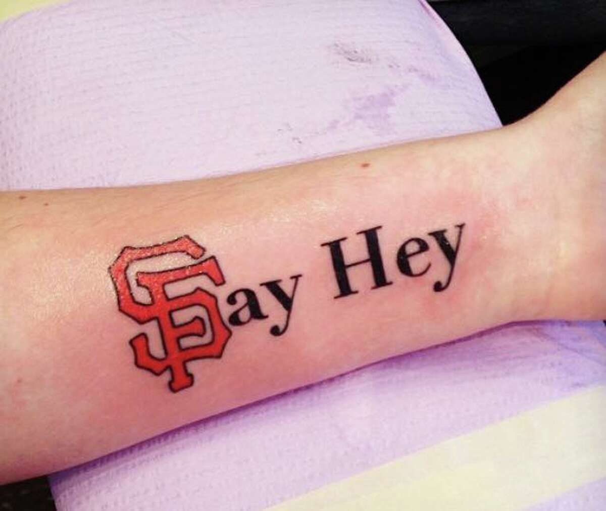 SFGiants on Twitter We interrupt this SFGLive stream to show you the  greatest SFGiants tatoo ever Via TruckDaniels httptcoWNwVw0Fp8I   Twitter