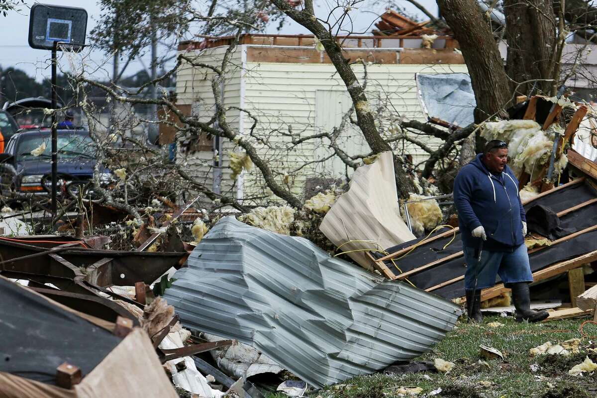 Five tornadoes reported as storms wreak havoc; 1 dies in crash