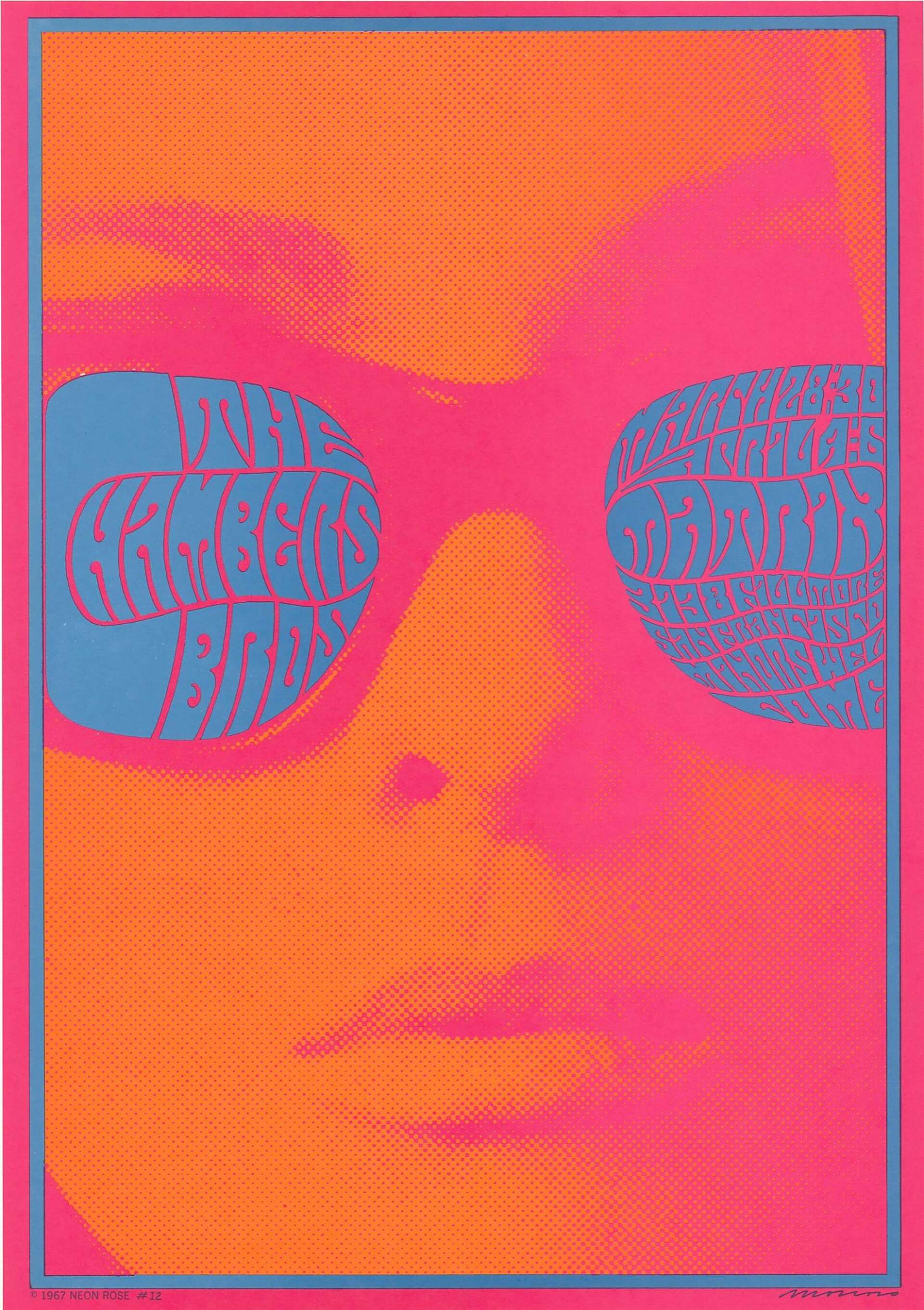 1967 familydog Victor Moscoso ビンテージ ポスター 1967 familydog Victor Moscoso ビンテージ ポスター - メルカリ