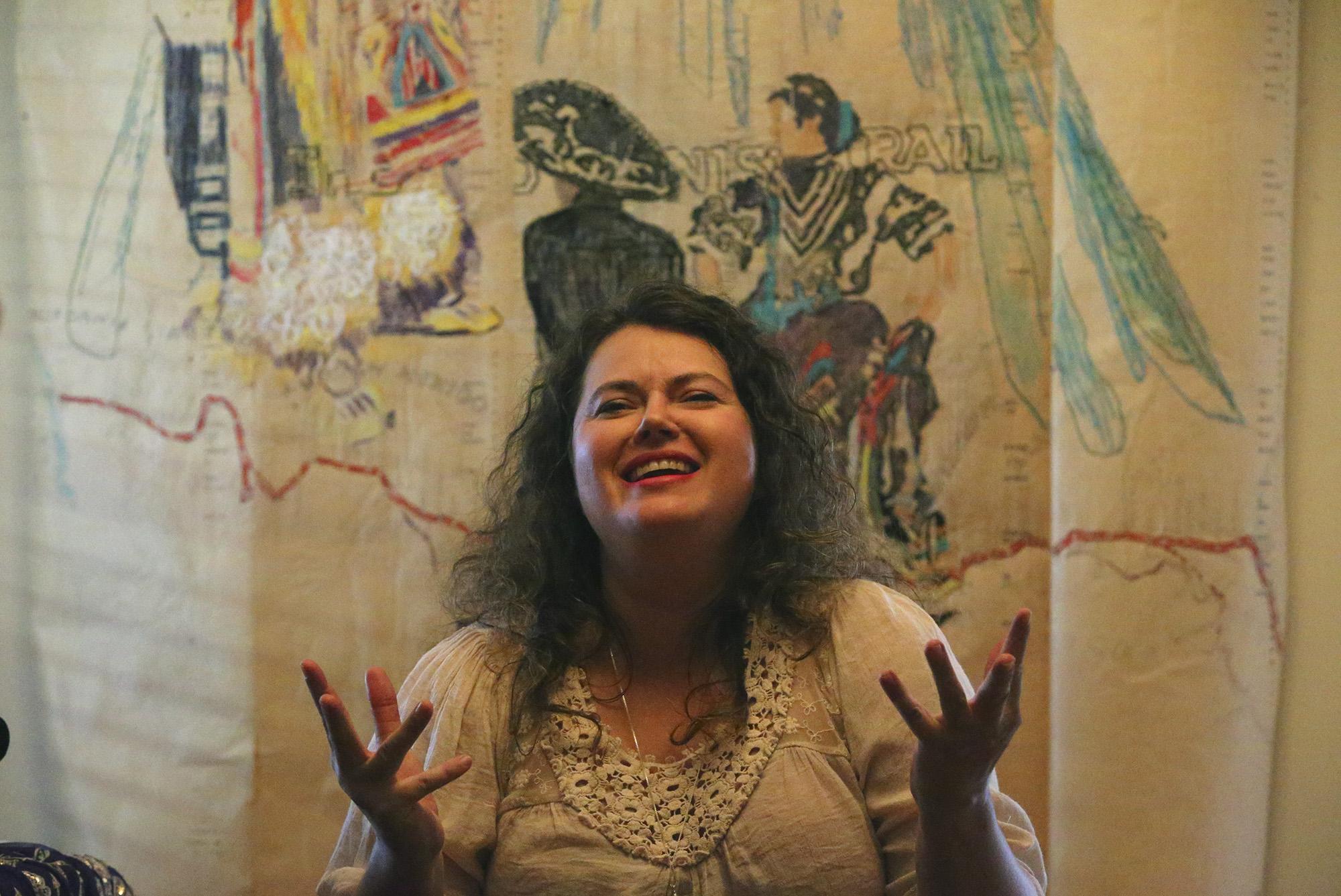 Home tour reveals artist Laurel Gibson is on a roll