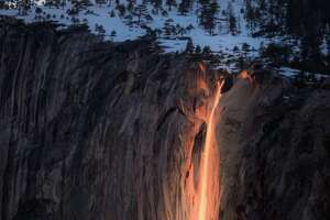You'll have to hike if you want to see Yosemite's 'firefall' this year