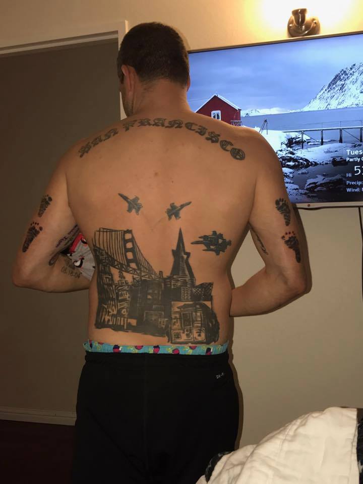 State of Grace - Dragon Ball Z tattoo in progress by Tyler Harrington  #stateofgracetattoo #sanjose #Japantown #tattoo #california #gettattooed # bayarea #art | Facebook