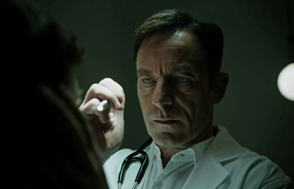 The doctor is out of his mind: Jason Isaacs in “A Cure For Wellness.”