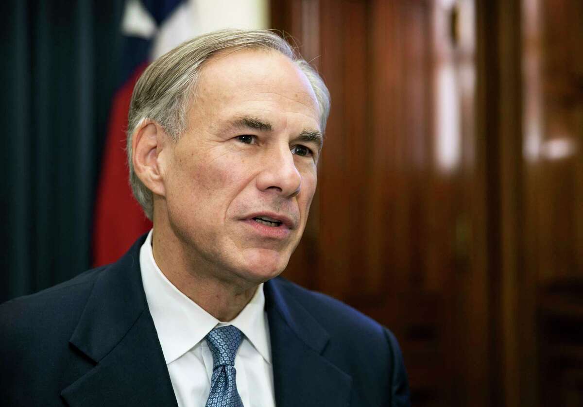 Texas Gov. Greg Abbott talks about the upcoming legislative session with reporters at the Capitol in Austin, Texas, on Tuesday Dec. 13, 2016. ( Jay Janner/Austin American-Statesman via AP)
