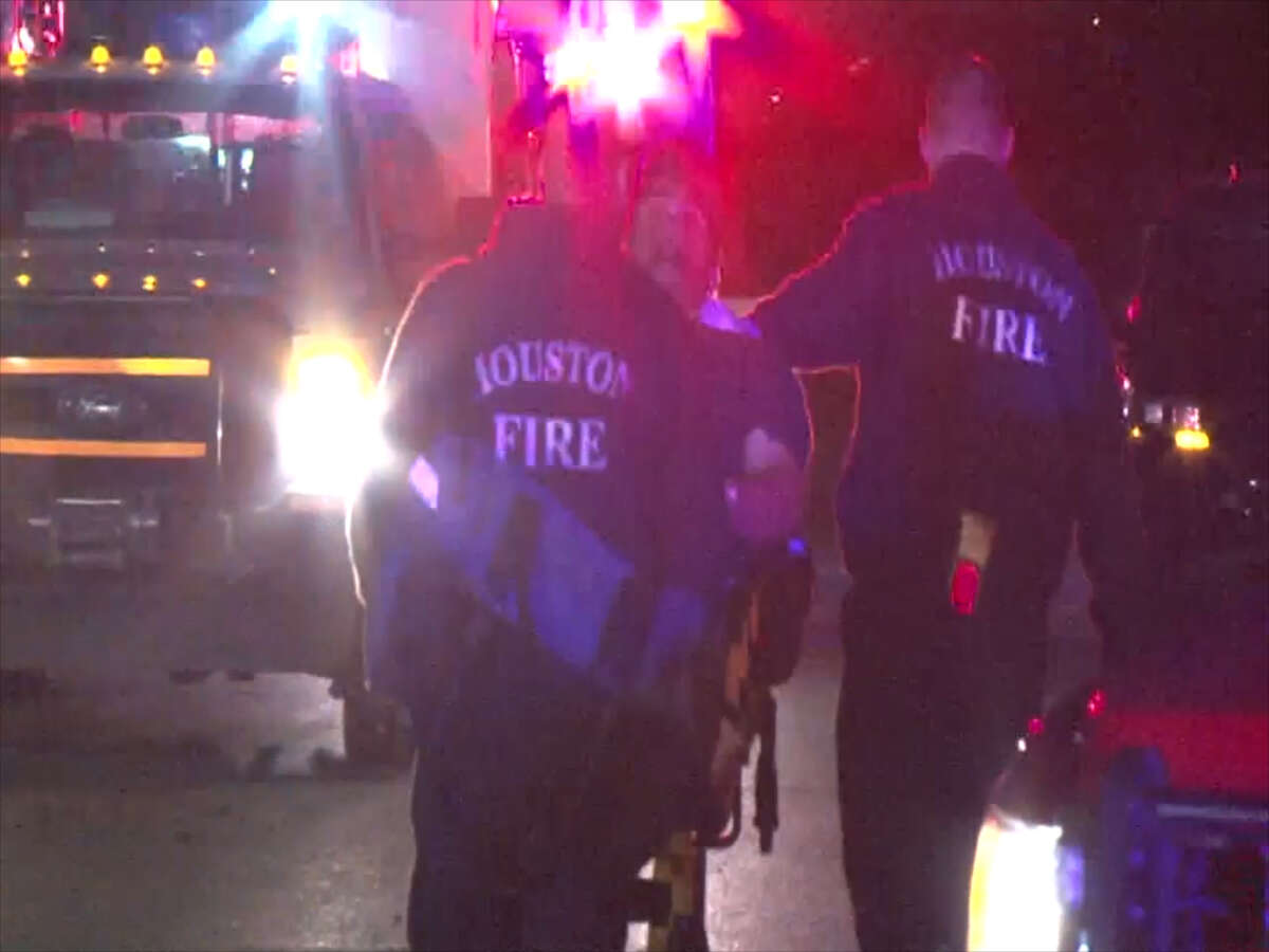 Bystander saves three men from fiery crash in Houston's Fifth Ward