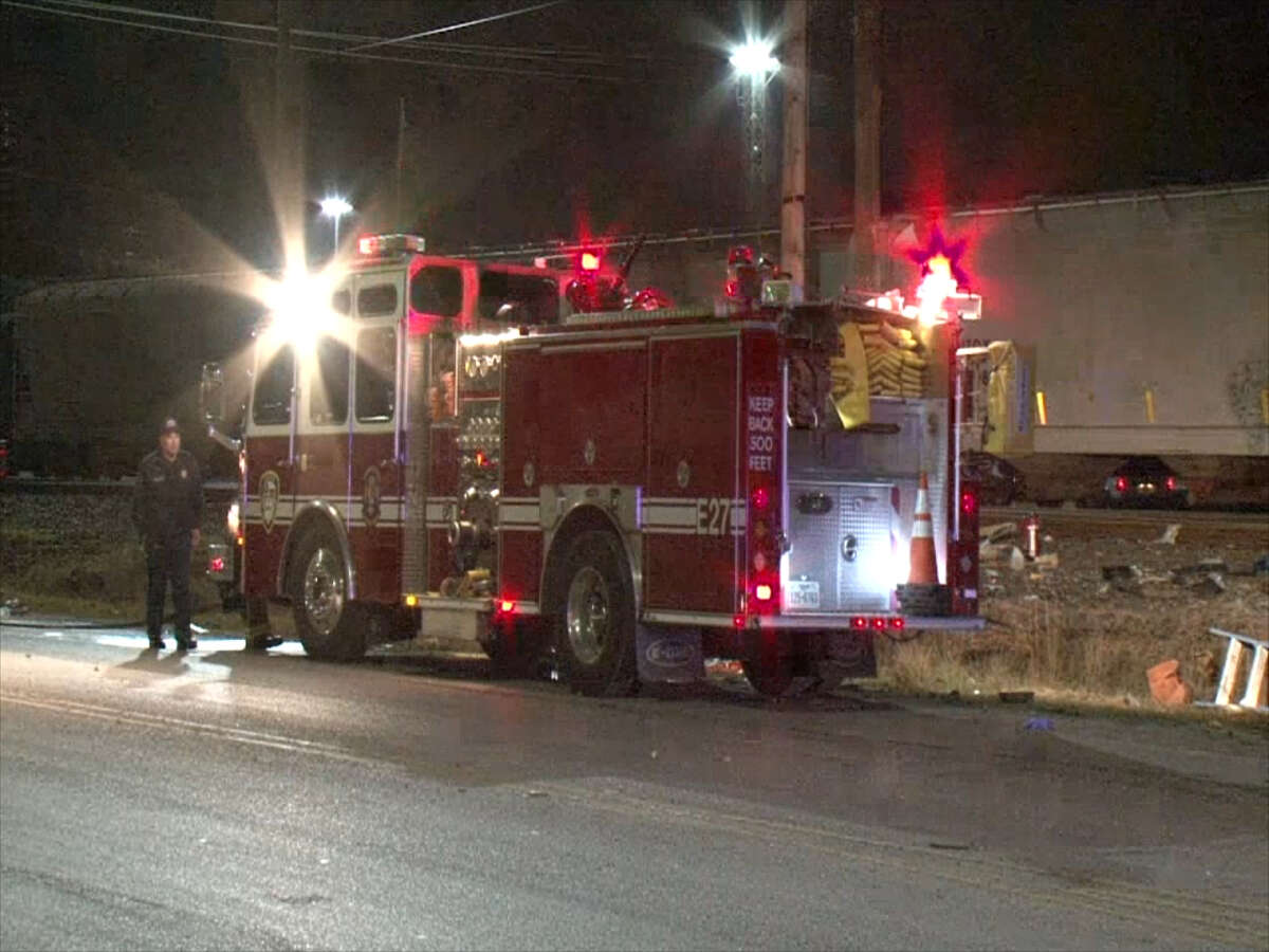 Bystander saves three men from fiery crash in Houston's Fifth Ward