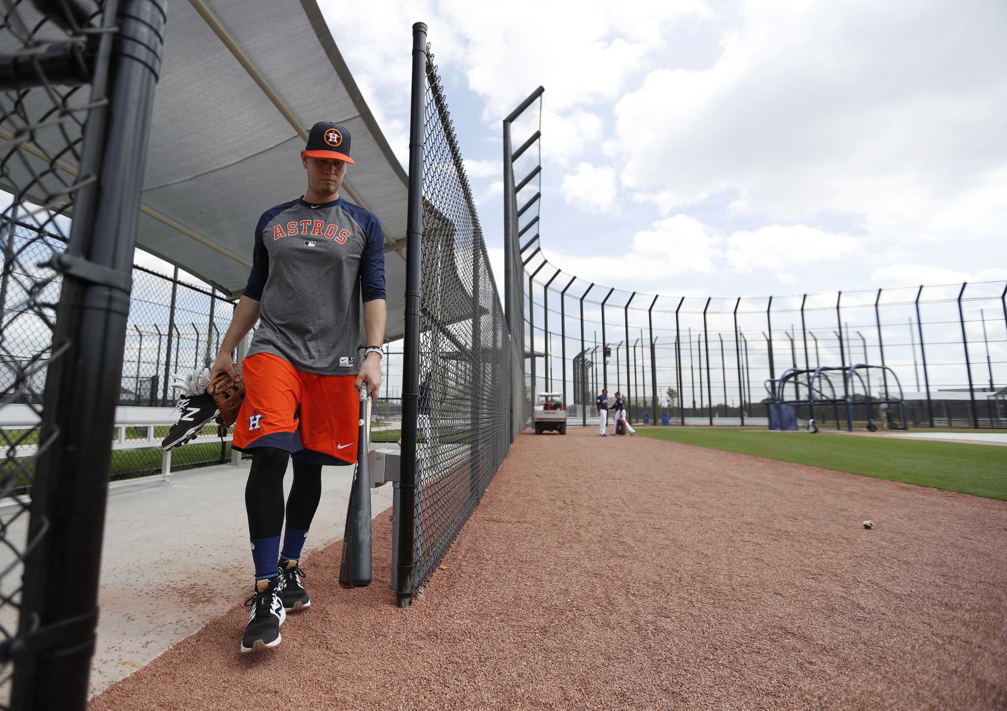 Plant High retires Houston Astros LF Preston Tucker's jersey number