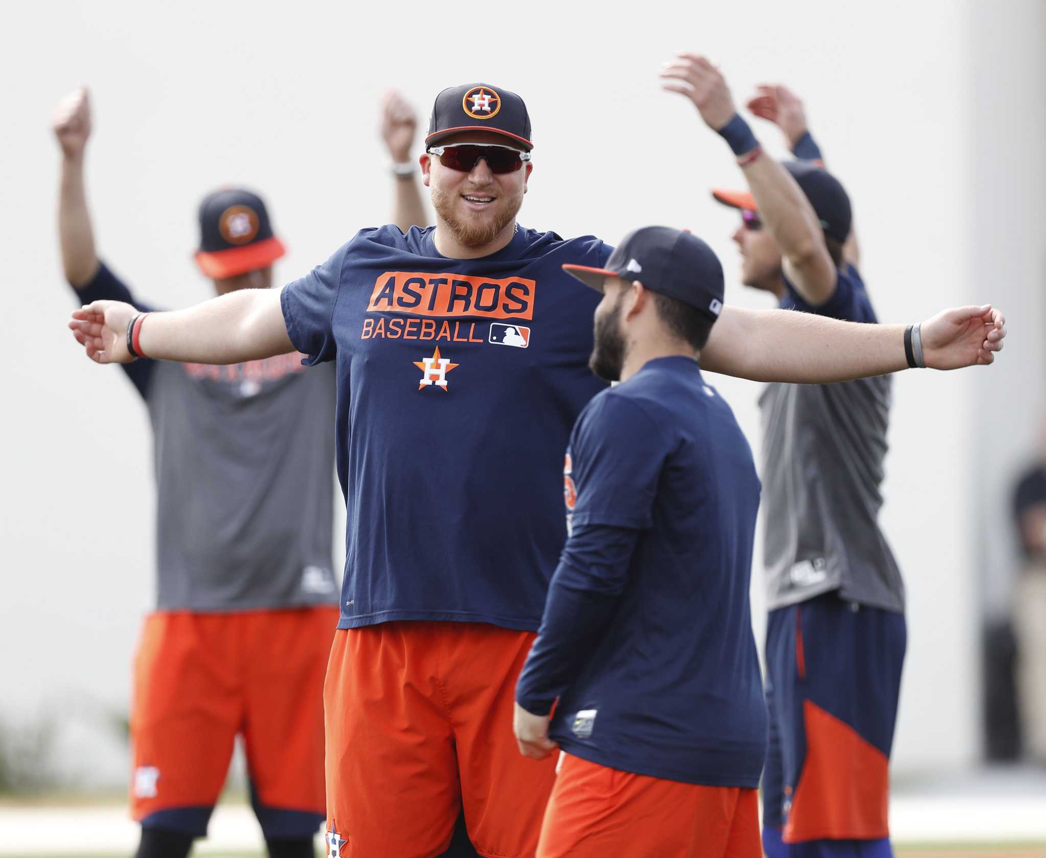 Plant High retires Houston Astros LF Preston Tucker's jersey number