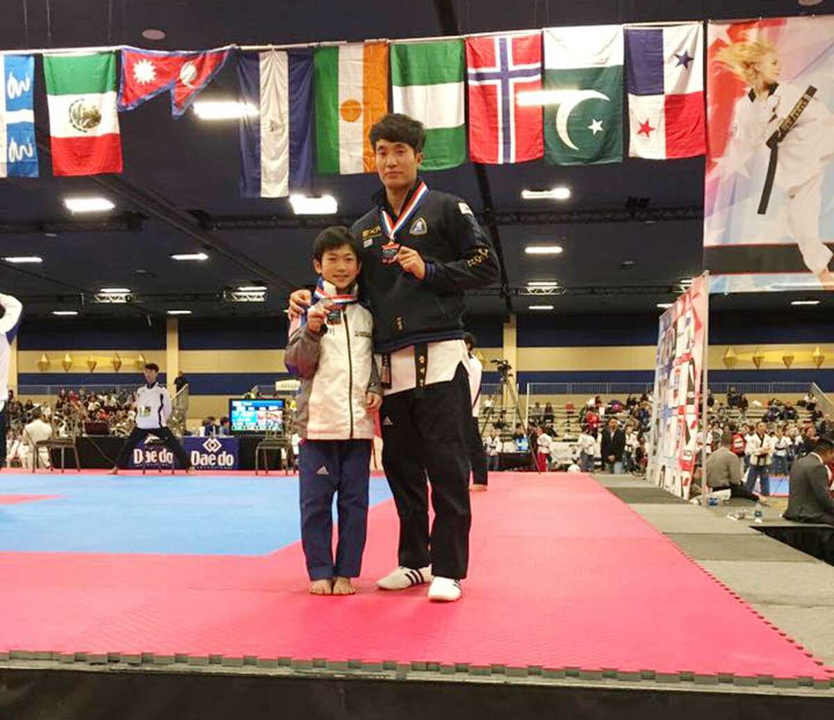 Sean Choi, a student of Master Kwangjin Ha at World Championship Taekwondo in Fairfield, took home a silver award from the 26th U.S. Open Taekwondo Championships held in Las Vegas, Nev.