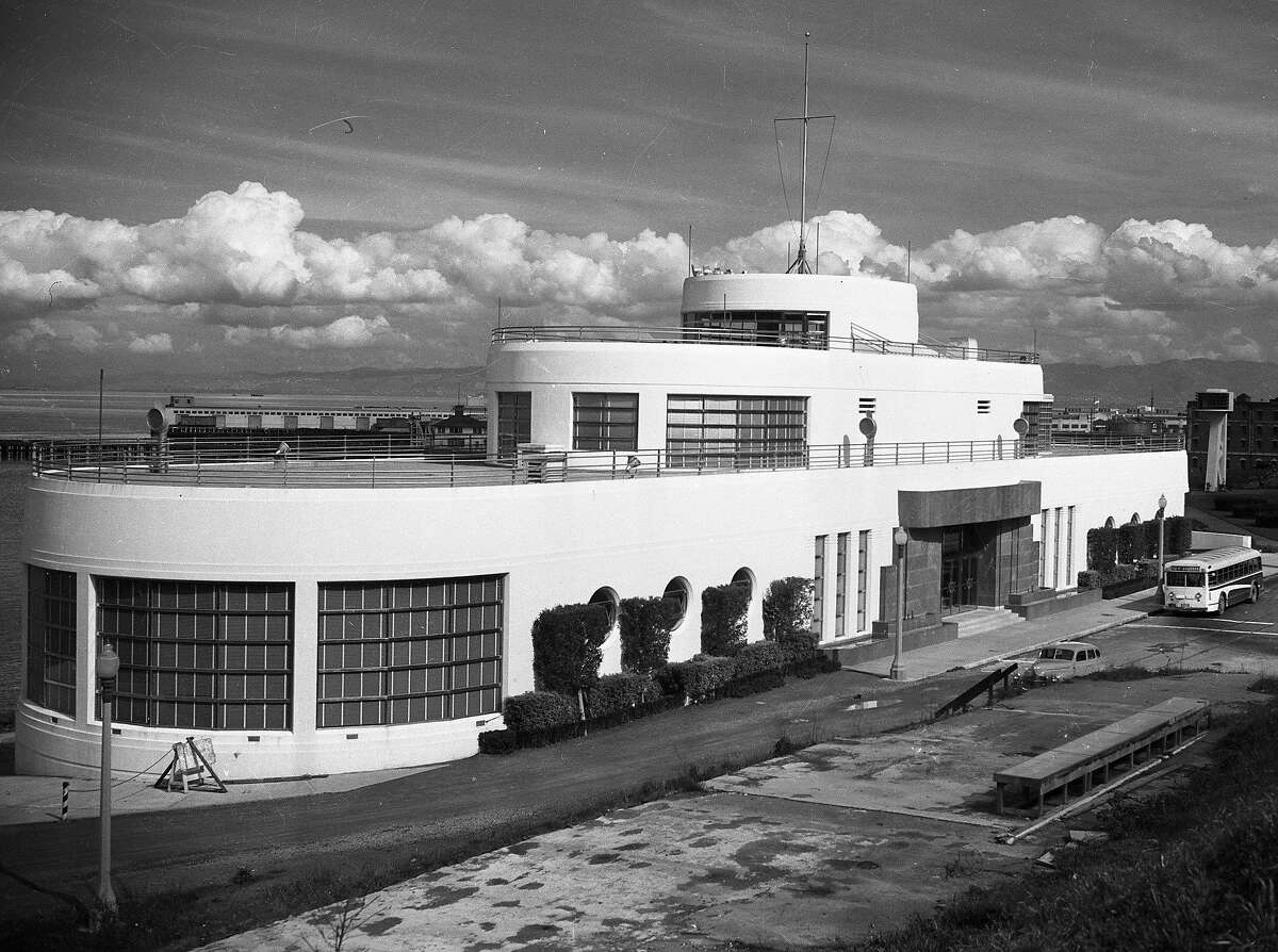 The Aquatic Park building exterior November 29, 1949
