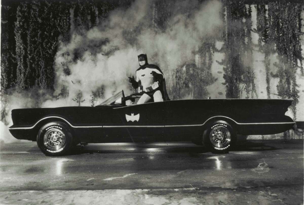 The National Museum of Funeral History in Houston features a Batmobile, a replica of the Caped Crusader's car from the TV show.