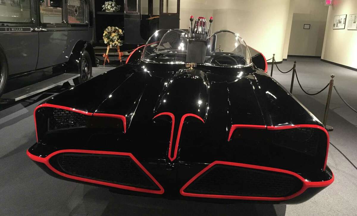 The Museum of Funeral History's Batmobile replica features the crime-fighting gizmos of the original. In its 30,500 square feet, the museum also houses replica presidential caskets, among other curiosities.