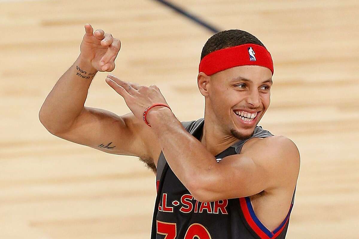 Steph curry first all star game on sale