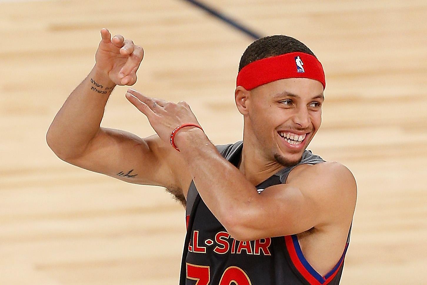 The Headband headband anti-sweat Nike Jordan Stephen Curry in NBA All-Star  Weekend