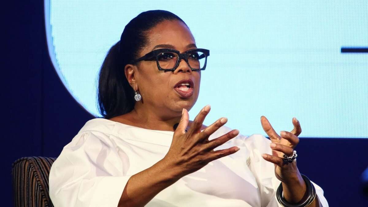 American talkshow host Oprah Winfrey.