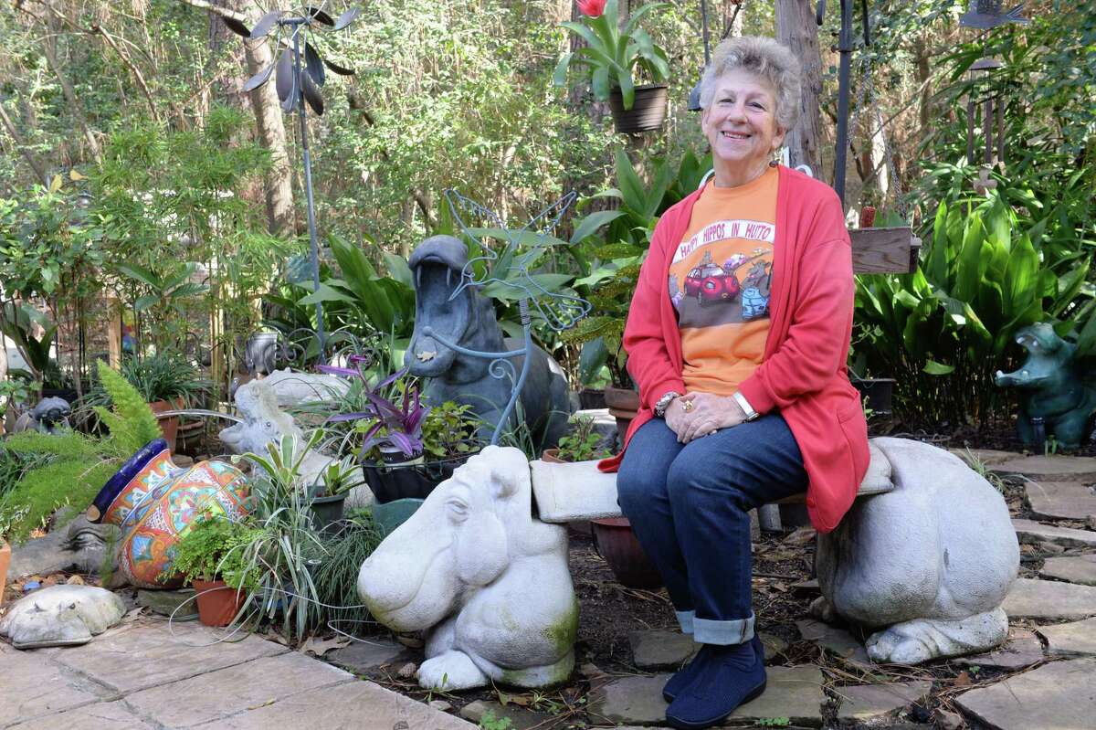 Houston's hippoartcar lady has more than 2,000 hippos in her home