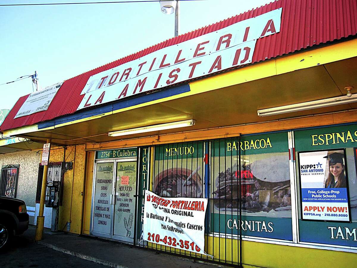 La Amistad Tortilleria on Culebra Road.