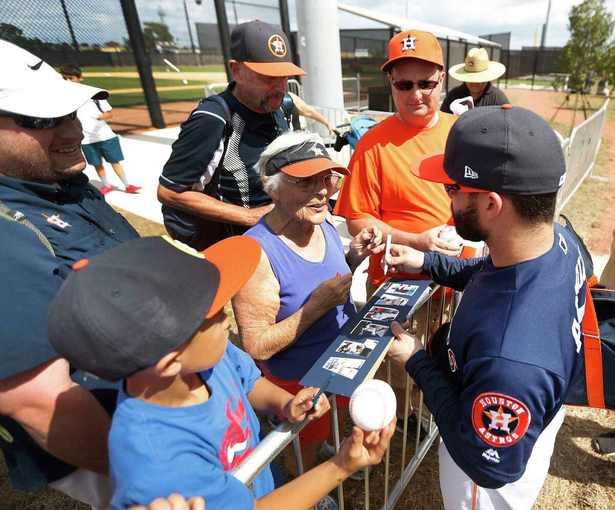 Feb. 20: Astros spring training