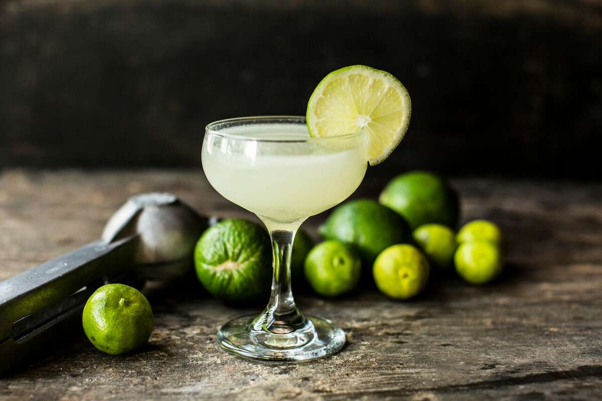 The house margarita at the Pastry War is made with blanco tequila, fresh key and Persian lime juice, and agave nectar.