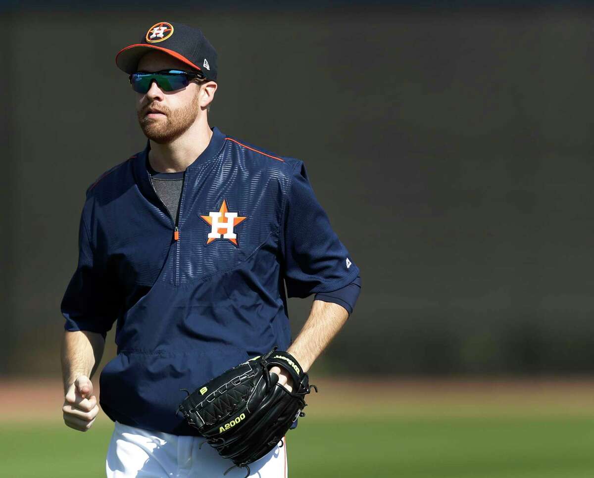 Houston Astros starting pitcher Collin McHugh (31) during spring training at The Ballpark of the Palm Beaches, in West Palm Beach, Florida, Monday, February 20, 2017. ( Karen Warren / Houston Chronicle )