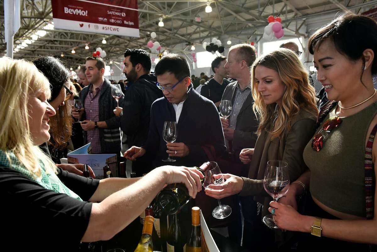 The 2017 San Francisco Chronicle Wine Competition public tasting, held at the Fort Mason Center in San Francisco, CA, on Saturday February 18, 2017.
