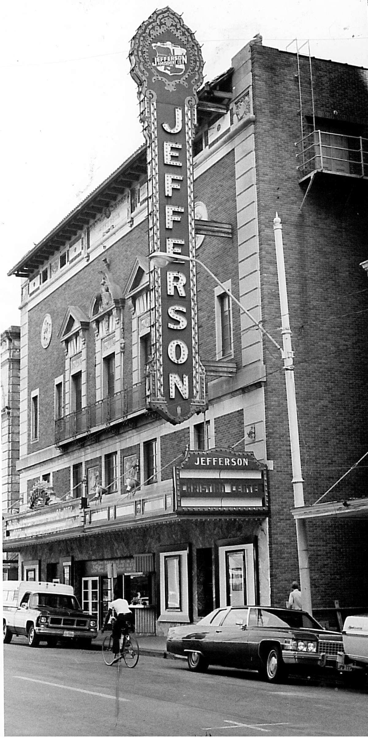 Jefferson Theatre. Photo date unknown. Enterprise archive photo