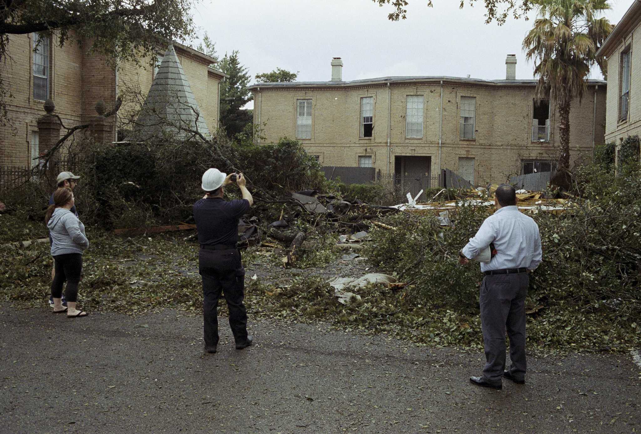 Residents with tornado damage get help from city, emergency responders